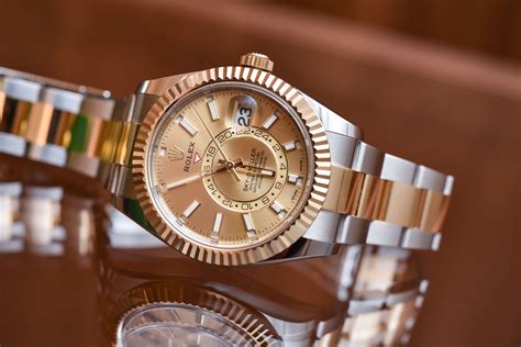 rolex two tone sky dweller review|Rolex Sky-Dweller 326933.